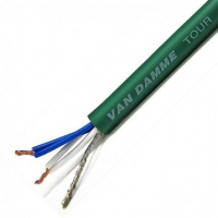 Van Damme Classic Quad zielony kabel mikrofonowy/cena za mb.