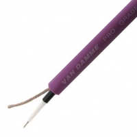 Van Damme fioletowy classic kabel instrumentalny/cena za mb.